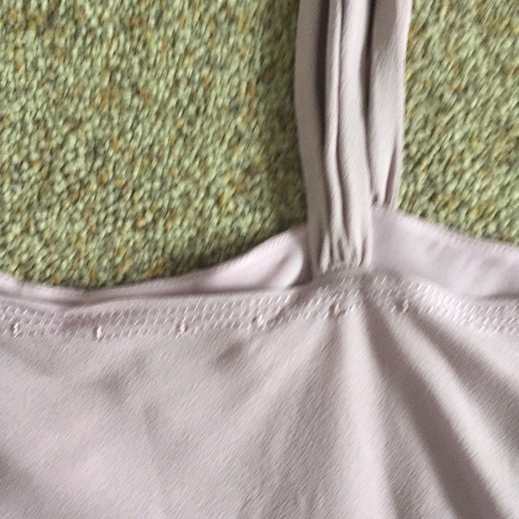 Purple embroidered tank top blouse - Picture 5 of 5